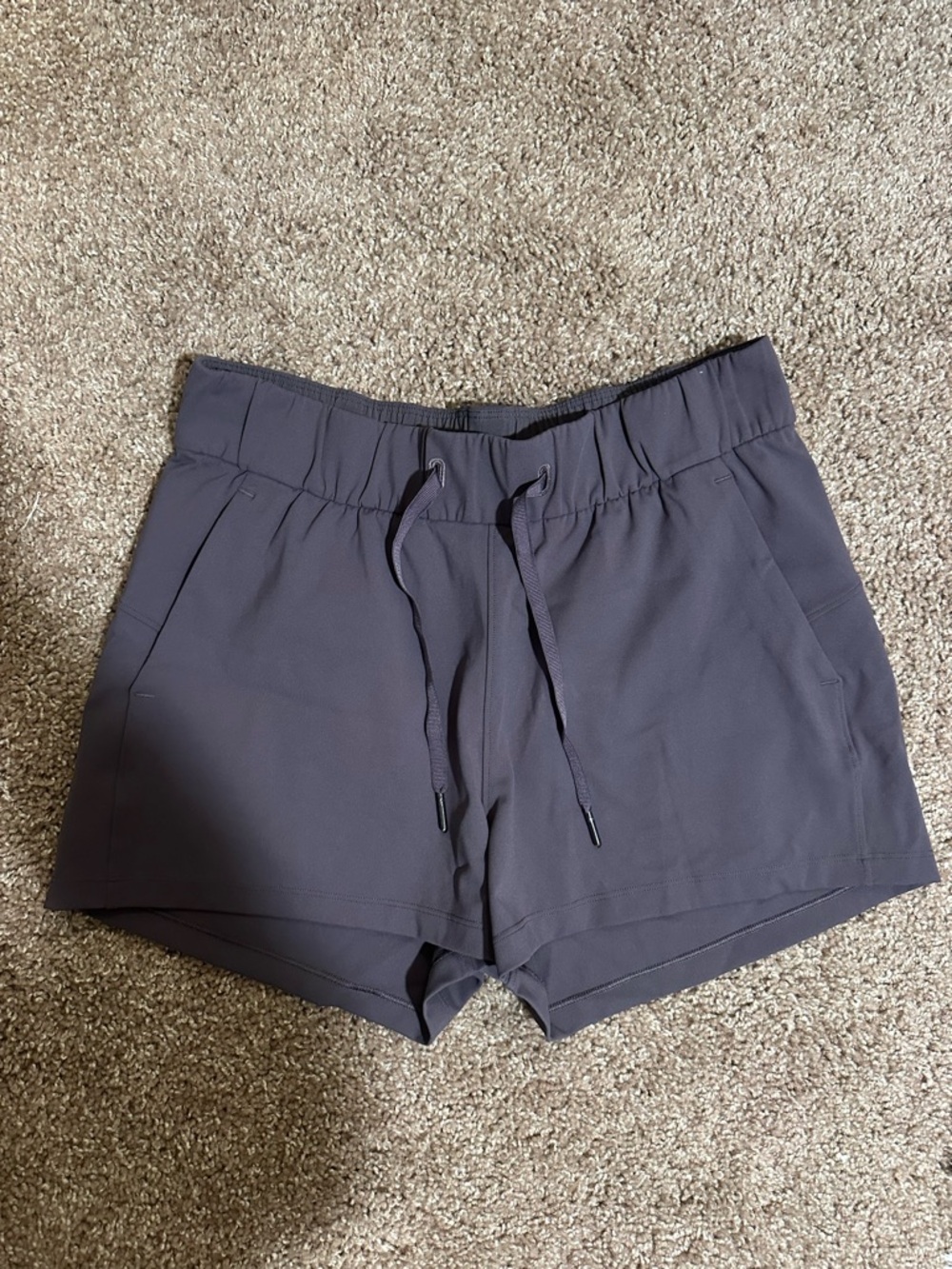 lululemon athletica Women's Drawstring Athletic Shorts — plumb- never worn